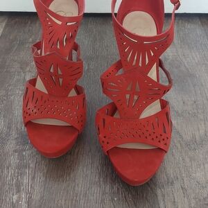 Deb Red Women's Sandals